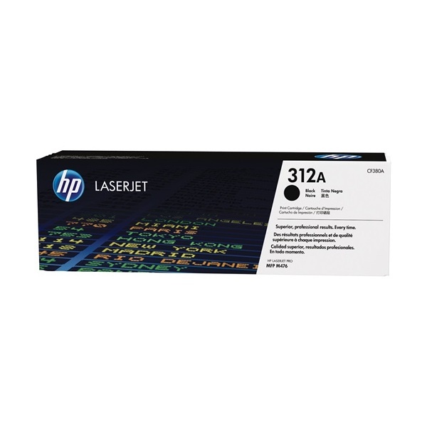 HP 정품토너 No.312A CF380A 검정 (M476dw/2400매)