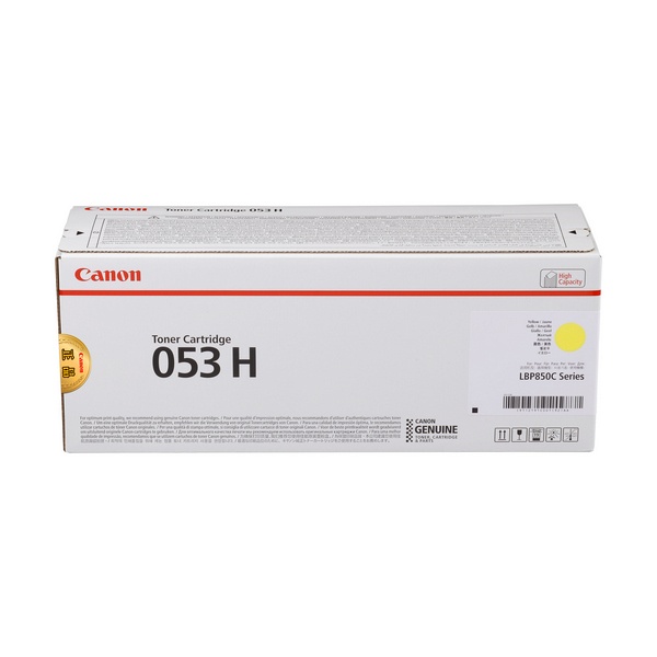 Canon 정품토너 CRG-053Y H 노랑 (LBP853cx/32000매)