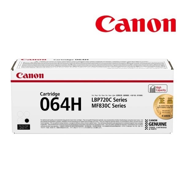 Canon 정품토너 CRG-064H BK 검정 (MF830Cx/13400매)