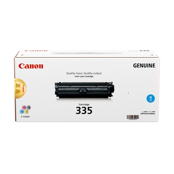 Canon 정품토너 CRG-335C 파랑 (LBP843cxz/16500매)