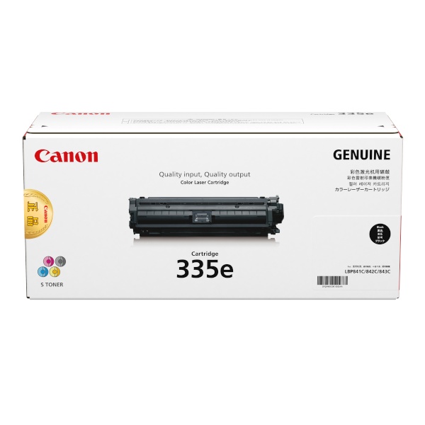 Canon 정품토너 CRG-335eBK 검정 (LBP843cxz/7000매)