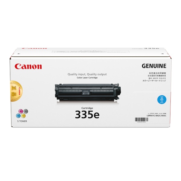 Canon 정품토너 CRG-335eC 파랑 (LBP843cxz/7400매)