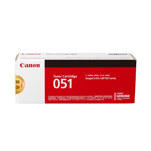 Canon 정품토너 CRG-051BK 검정 (LBP161dn/1700매)