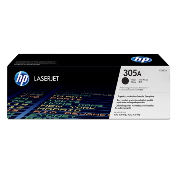 HP 정품토너 No.305A CE410A 검정 (M451dn/2200매)